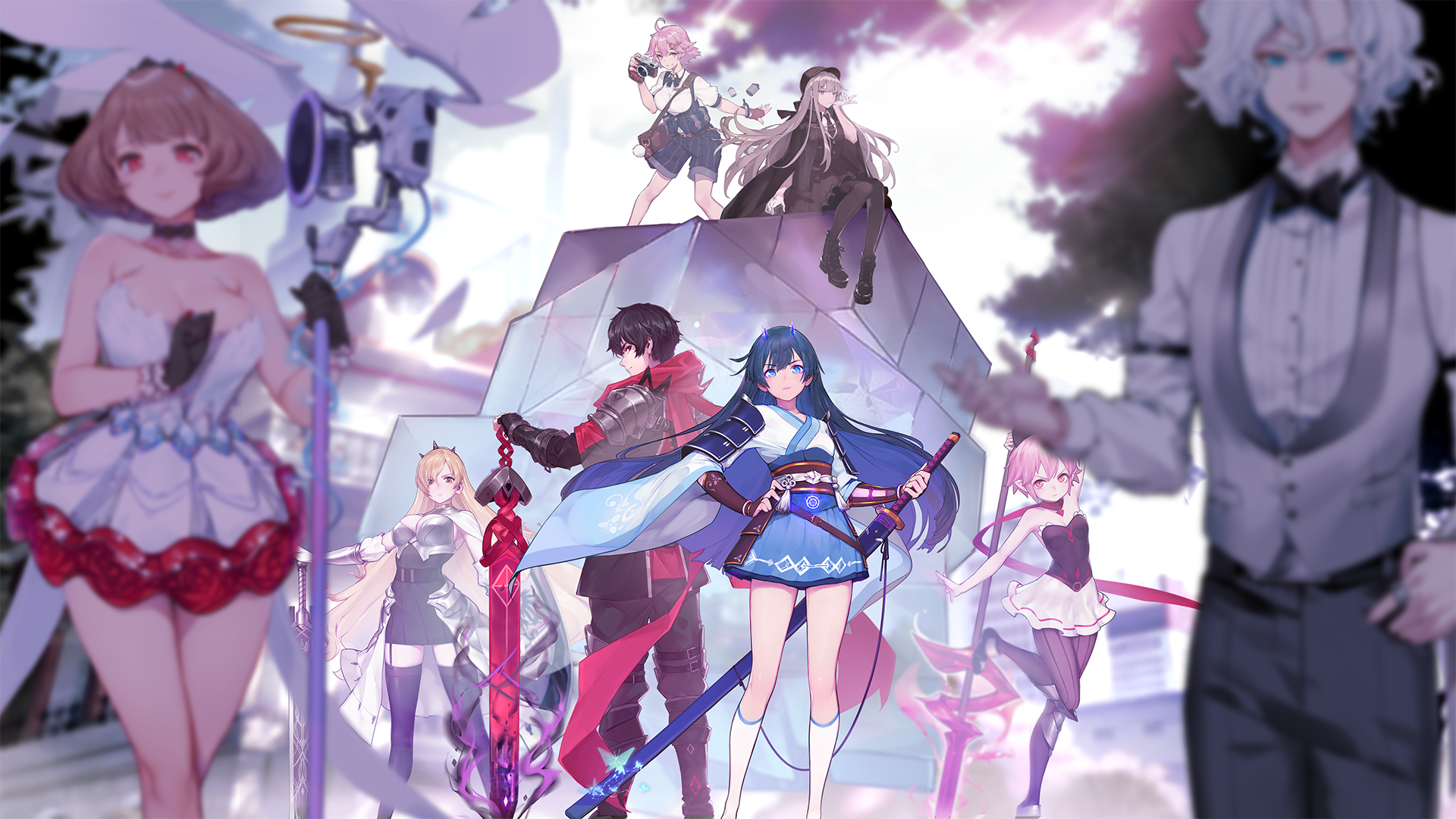Illusion Connect: Reのラディアントたちが集まる公式画像